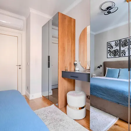아파트 Modern 5 Min To Taksim Sq Near Metro 이스탄불